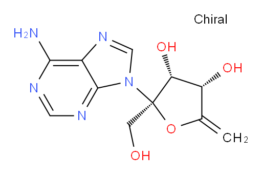 4′,5′-Didehydro-1′-C-(hydroxymethyl)adenosine (ACI)