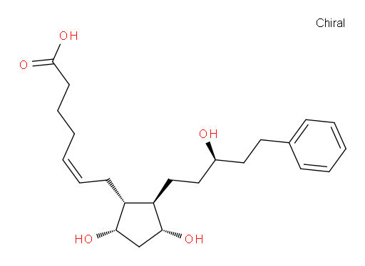 (Z)-7-((1R,2R,3R,5S)-3,5-dihydroxy-2-((R)-3-hydroxy-5-phenylpentyl)cyclopentyl)hept-5-enoic acid
