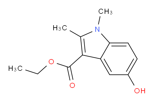 5-Hydroxy-1,2-dimethyl-1H-indol-3-carboxylic acid ethyl ester