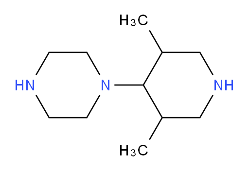 1-(3,5-dimethylpiperidin-4-yl)piperazine