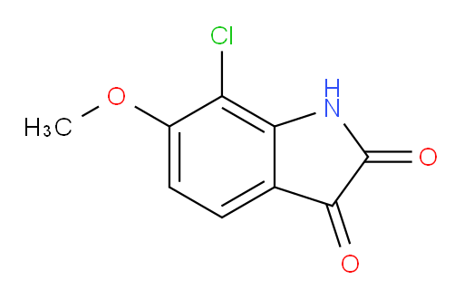 7-chloro-6-methoxy-2,3-dihydro-1H-indole-2,3-dione