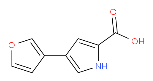 4-(furan-3-yl)-1H-pyrrole-2-carboxylic acid