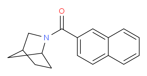 2-(naphthalene-2-carbonyl)-2-azabicyclo[2.2.1]heptane