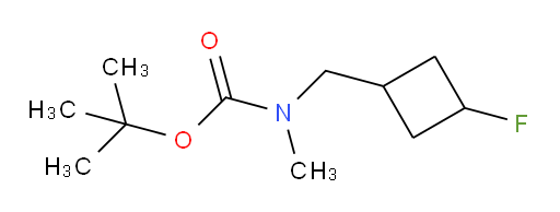 tert-butyl N-[(3-fluorocyclobutyl)methyl]-N-methylcarbamate