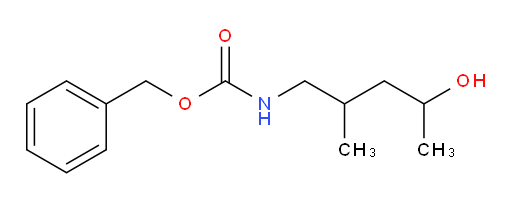 benzyl N-(4-hydroxy-2-methylpentyl)carbamate