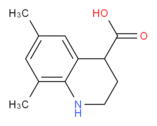 6,8-dimethyl-1,2,3,4-tetrahydroquinoline-4-carboxylic acid