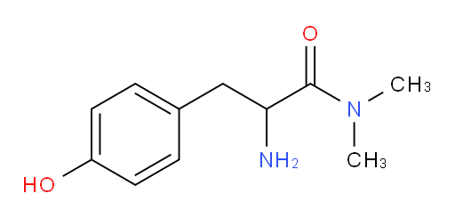 2-amino-3-(4-hydroxyphenyl)-N,N-dimethylpropanamide