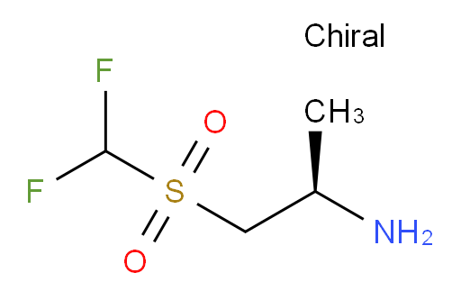 (2R)-1-difluoromethanesulfonylpropan-2-amine