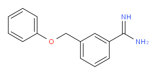 3-(phenoxymethyl)benzene-1-carboximidamide