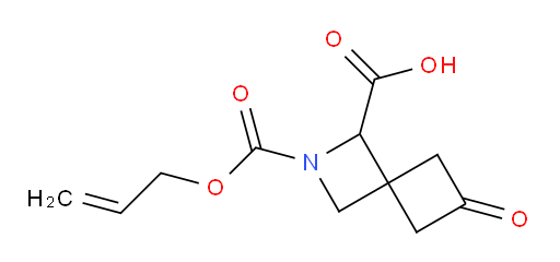 6-oxo-2-[(prop-2-en-1-yloxy)carbonyl]-2-azaspiro[3.3]heptane-1-carboxylic acid