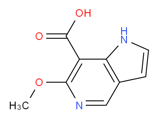 6-methoxy-1H-pyrrolo[3,2-c]pyridine-7-carboxylic acid