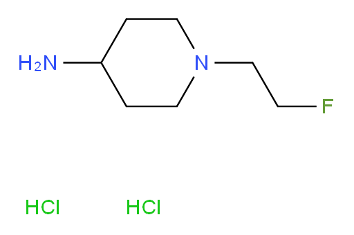 1-(2-fluoroethyl)piperidin-4-amine dihydrochloride
