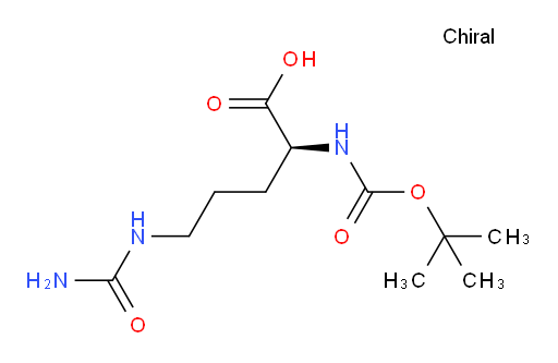 (2S)-2-{[(tert-butoxy)carbonyl]amino}-5-(carbamoylamino)pentanoic acid