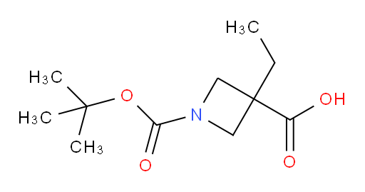 1-[(tert-butoxy)carbonyl]-3-ethylazetidine-3-carboxylic acid