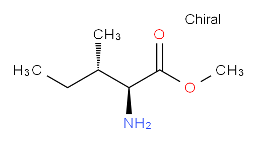methyl (2S,3S)-2-amino-3-methylpentanoate