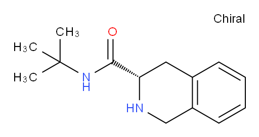 (3S)-N-tert-butyl-1,2,3,4-tetrahydroisoquinoline-3-carboxamide