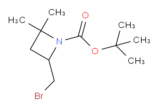 tert-butyl 4-(bromomethyl)-2,2-dimethylazetidine-1-carboxylate