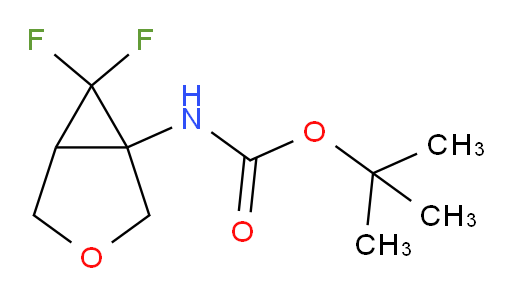 tert-butyl N-{6,6-difluoro-3-oxabicyclo[3.1.0]hexan-1-yl}carbamate