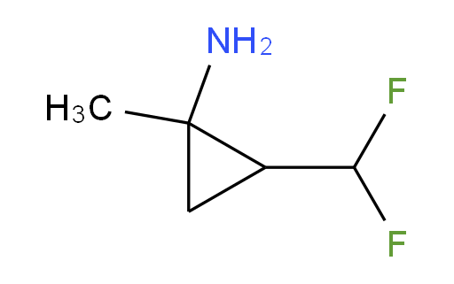 2-(difluoromethyl)-1-methylcyclopropan-1-amine