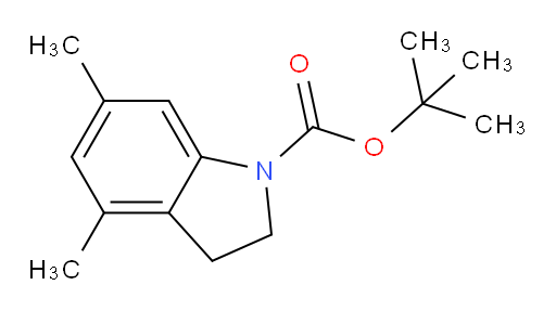 tert-butyl 4,6-dimethyl-2,3-dihydro-1H-indole-1-carboxylate