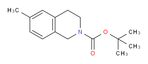 tert-butyl 6-methyl-1,2,3,4-tetrahydroisoquinoline-2-carboxylate