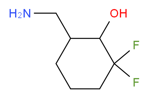 6-(aminomethyl)-2,2-difluorocyclohexan-1-ol
