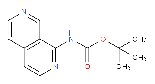 tert-butyl N-(2,7-naphthyridin-1-yl)carbamate
