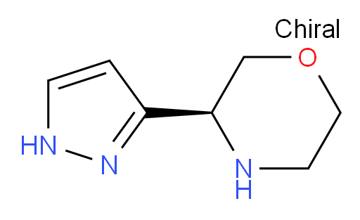 (3S)-3-(1H-pyrazol-3-yl)morpholine