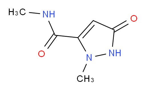 N,2-dimethyl-5-oxo-2,5-dihydro-1H-pyrazole-3-carboxamide