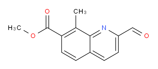 methyl 2-formyl-8-methylquinoline-7-carboxylate