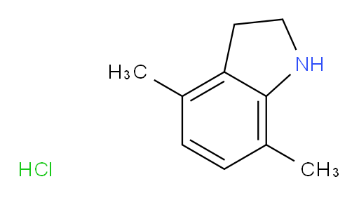 4,7-dimethyl-2,3-dihydro-1H-indole hydrochloride