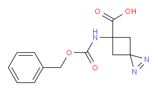 5-{[(benzyloxy)carbonyl]amino}-1,2-diazaspiro[2.3]hex-1-ene-5-carboxylic acid