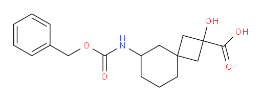 6-{[(benzyloxy)carbonyl]amino}-2-hydroxyspiro[3.5]nonane-2-carboxylic acid