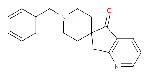 1'-benzyl-5,7-dihydrospiro[cyclopenta[b]pyridine-6,4'-piperidin]-5-one
