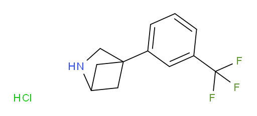 4-[3-(trifluoromethyl)phenyl]-2-azabicyclo[2.1.1]hexane hydrochloride