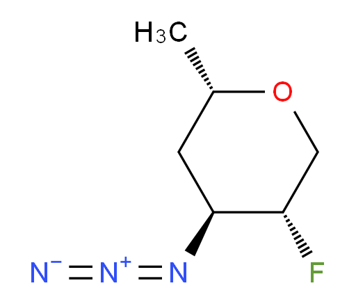 rac-(2R,4R,5S)-4-azido-5-fluoro-2-methyloxane