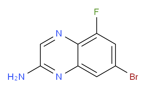 7-bromo-5-fluoroquinoxalin-2-amine