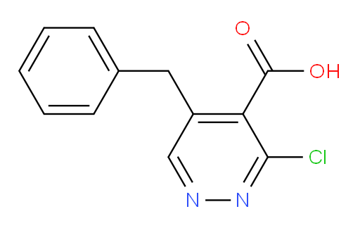 5-benzyl-3-chloropyridazine-4-carboxylic acid