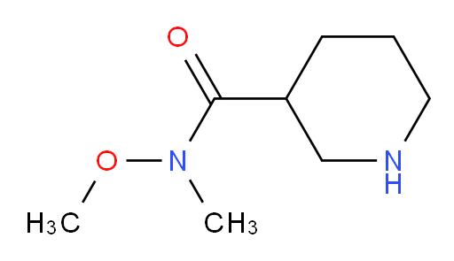 N-methoxy-N-methylpiperidine-3-carboxamide