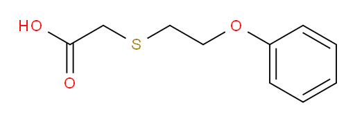 2-[(2-phenoxyethyl)sulfanyl]acetic acid