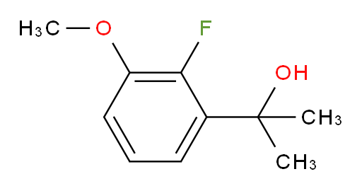 2-(2-fluoro-3-methoxyphenyl)propan-2-ol