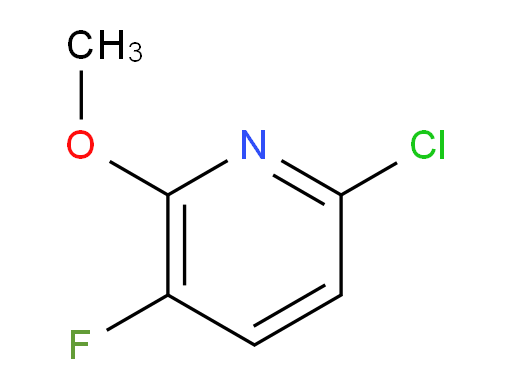 6-chloro-3-fluoro-2-methoxypyridine