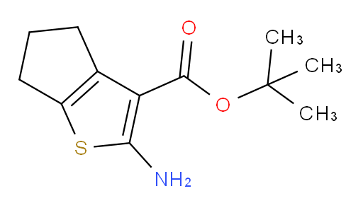 tert-butyl 2-amino-4H,5H,6H-cyclopenta[b]thiophene-3-carboxylate