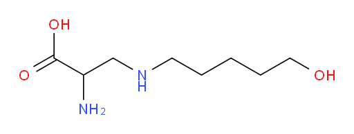 2-amino-3-[(5-hydroxypentyl)amino]propanoic acid