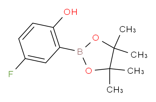 4-fluoro-2-(4,4,5,5-tetramethyl-1,3,2-dioxaborolan-2-yl)phenol
