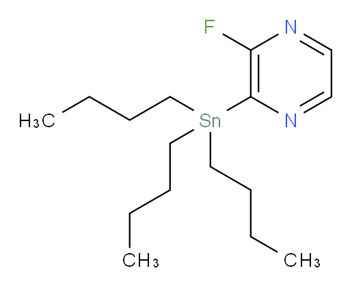 2-fluoro-3-(tributylstannyl)pyrazine