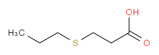 3-(propylsulfanyl)propanoic acid