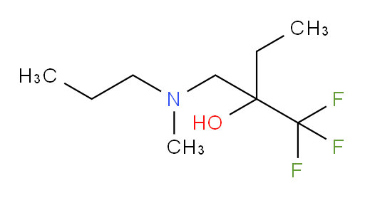 1,1,1-trifluoro-2-{[methyl(propyl)amino]methyl}butan-2-ol