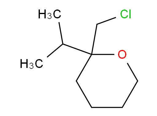 2-(chloromethyl)-2-(propan-2-yl)oxane