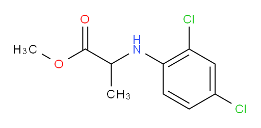 methyl 2-[(2,4-dichlorophenyl)amino]propanoate